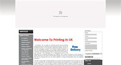 Desktop Screenshot of printinginuk.com